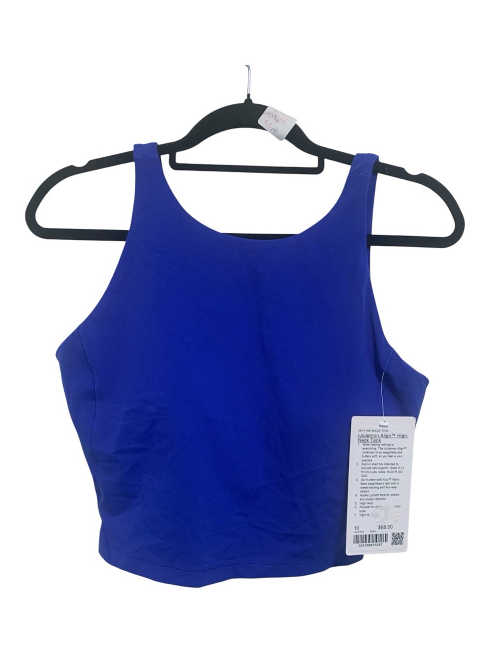 NWT Lululemon Align High-Neck Tank Size 10